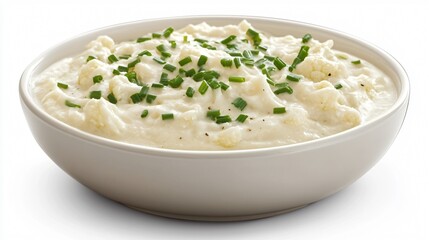 Creamy Mashed Cauliflower with Chives