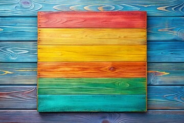 Aerial View of Colored Wood Texture with Natural Structure, Blank Board from Clean Planks, Ideal for Graphic Design, EPS File Format, Versatile Background Element for Various Projects