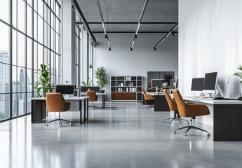 Modern Office Interior.