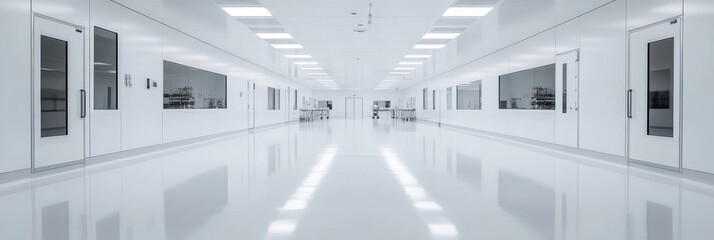 Obraz premium Cleanroom Corridor.