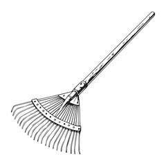 Agriculture Tools Clip Art Illustration