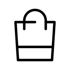 Bag Icon Vector Symbol Design Illustration