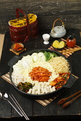 rice with vegetables and meat