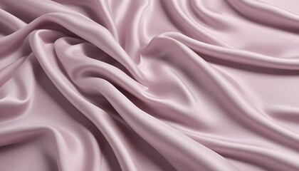 Obraz premium Luxurious Pastel Silk Texture: Elegant Folds & Reflections