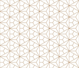 Seamless geometric pattern. Modern geometric background. Grid of thin threads.
