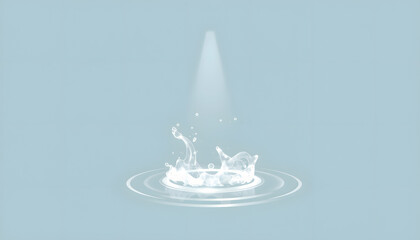 Fototapeta premium Disegno grafico acquerello persuasione. Empatia. Telepatia isolated with white highlights, png