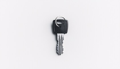 Ownership Symbolized: Car Icon with Key, Emphasizing Vehicle Ownership Concept