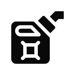 fuel icon. vector glyph icon for your website, mobile, presentation, and logo design.