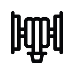 hose icon. vector line icon for your website, mobile, presentation, and logo design.
