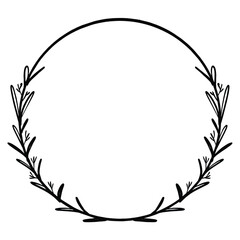 Nature-Inspired Decorative Frame