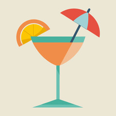cocktail on a beach