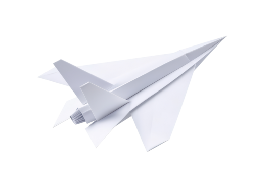 Explore the joy of a handcrafted paper airplane as a timeless childhood toy