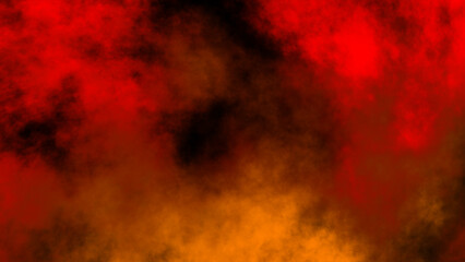red smoke on black background.horror sky background fantasy style