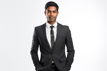 Portrait tuxedo blazer adult.