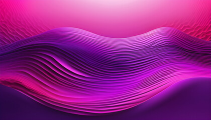 The background image features a gradient of vibrant colors ranging from bright pink to deep purple, creating an intricate wave-like pattern to add depth to the image.