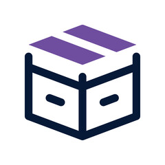 packaging icon. vector dual tone icon for your website, mobile, presentation, and logo design.