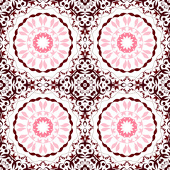 Retro Tile patterns (evil eye pattern) Modern Ceramics - Wallpaper - Digital printing - textile products.( Textured paper effect applied)