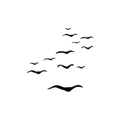 abstract birds
