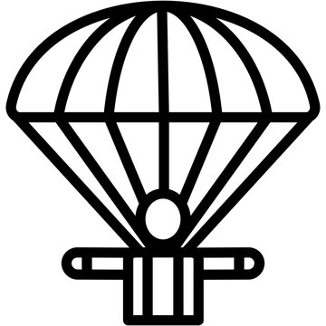recommend clip art: Parachute Icon