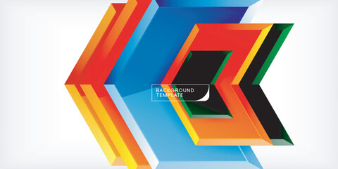 Arrow technology and business concept background. Vector Illustration For Wallpaper, Banner, Background, Card, Book Illustration, landing page