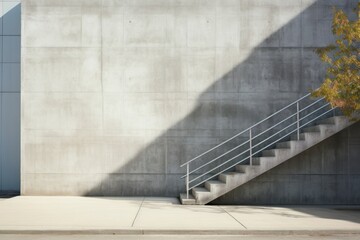 Fototapeta premium School building wall architecture.