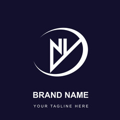 The logo says NY, simple, charming, cool and great for branding, commerce and so on