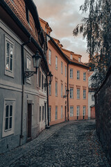 Novy Svet, street with beautiful old houses