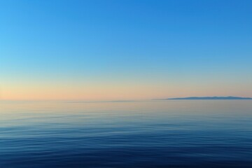 Obraz premium Sea empty scene outdoors horizon nature.