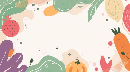  High-resolution flat lay of colorful vegetables on white background, perfect for online organic store design, with ample space for text.