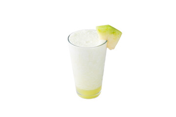 Melon latte drink with melon, png photo file png 사진 파일인 멜론이 들어간 멜론라떼 음료