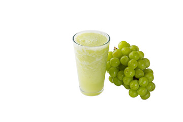 Green grape juice png file in a clear glass 투명한잔에 담긴 청포도쥬스 png 파일