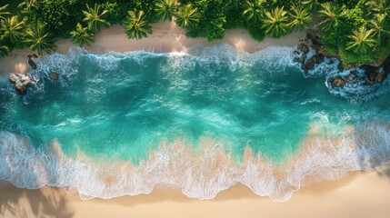Tropical beaches and oceans