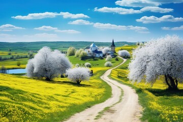 Ukraine architecture landscape outdoors.