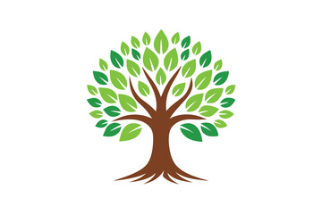 Fototapeta premium Tree logo design