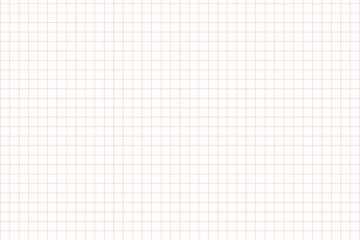 Graph paper. Printable squared grid paper with color horizontal lines. Geometric background for school, textures, notebook, diary. Realistic lined paper blank size reversal A5