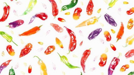  High-resolution flat lay of colorful vegetables on white background, perfect for online organic store design, with ample space for text.