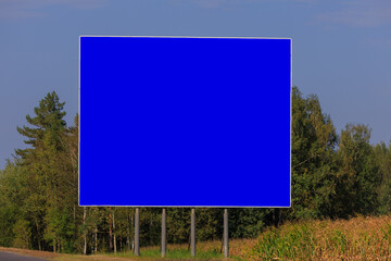 Large billboards for outdoor advertising along the roads. Background for design. 