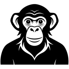 illustration of a chimpanzee