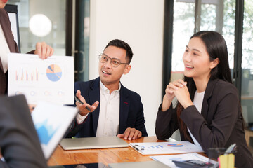 business people in a meeting