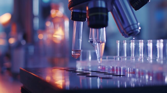 A bioengineering workshop developing bio compatible materials for medical use.