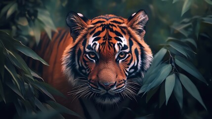 Animal conservation wallpaper with endangered species in detailed landscape image
