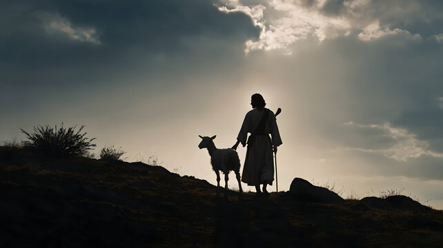 The parable of the lost sheep - Words of Jesus, Bible story