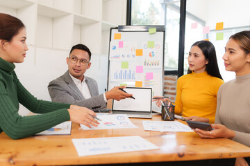 Asian Business Group Discuss work Presented at the meeting