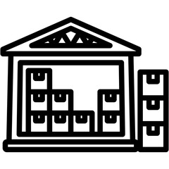Warehouse Icon