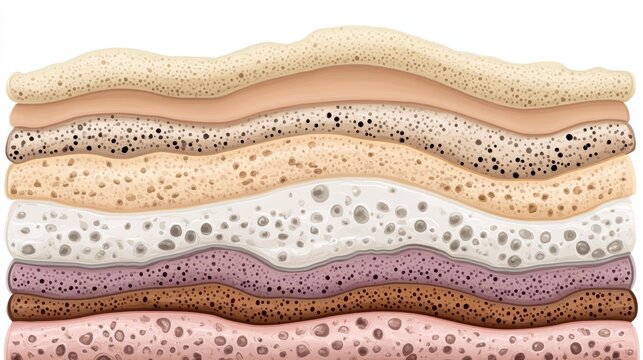 Journey to the center of the earth, a detailed crosssection of earth's layers from crust to core