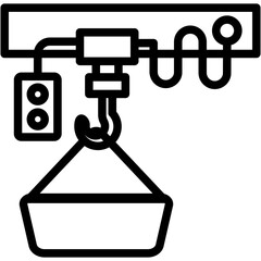 Over Head Crane Icon