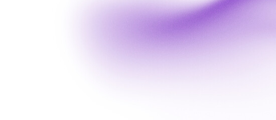 Grainy gradient violet color abstract background glowing wave dark backdrop, noise texture banner poster header design