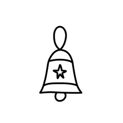 christmas line icon