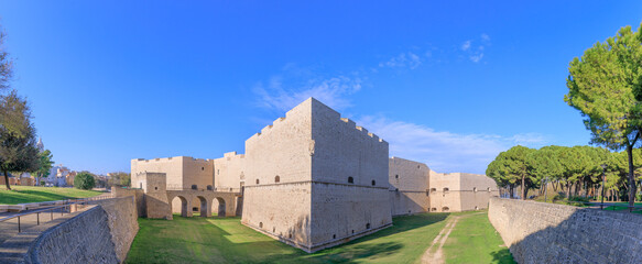 The Castle of Barletta in Apulia, southern Italy.