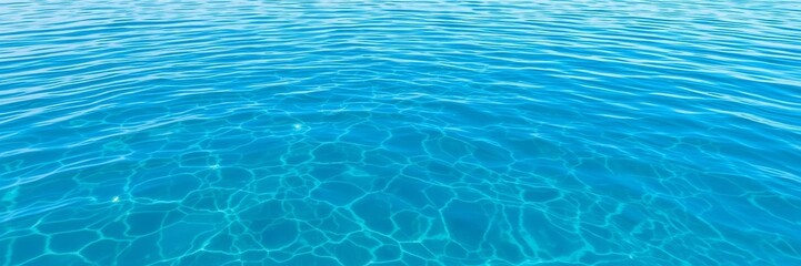 Obraz premium Close-up shot of ripples on the surface of crystal clear water reflecting the sky and surrounding nature, nature, aquatic